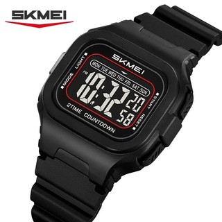  Skmei 2343 Đồng hồ đeo tay kỹ thuật số thể thao dành cho nam nữ Đồng hồ điện tử chống nước Chrono Học sinh Đồng hồ quân sự Reloj Hombre 