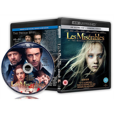 [En] Phim HD Blu-ray 1080P & 4K 4K UHD 1080P Les Miserables 2012