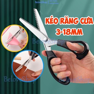 Kéo răng cưa, kéo cắt viền hàng cao cấp -BeloveShop