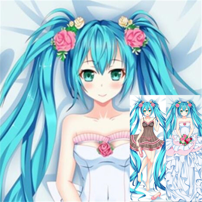 Anime Hot VOCALOID Hatsune Miku Dakimakura Ôm Gối