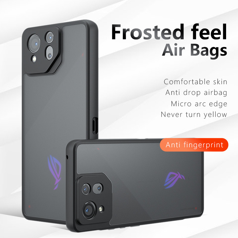 Dành Cho Asus Rog Phone 8 Pro Ốp điện thoại Sang Trọng Mờ Trong Suốt Giáp Ốp điện thoại Cho Rog Phon
