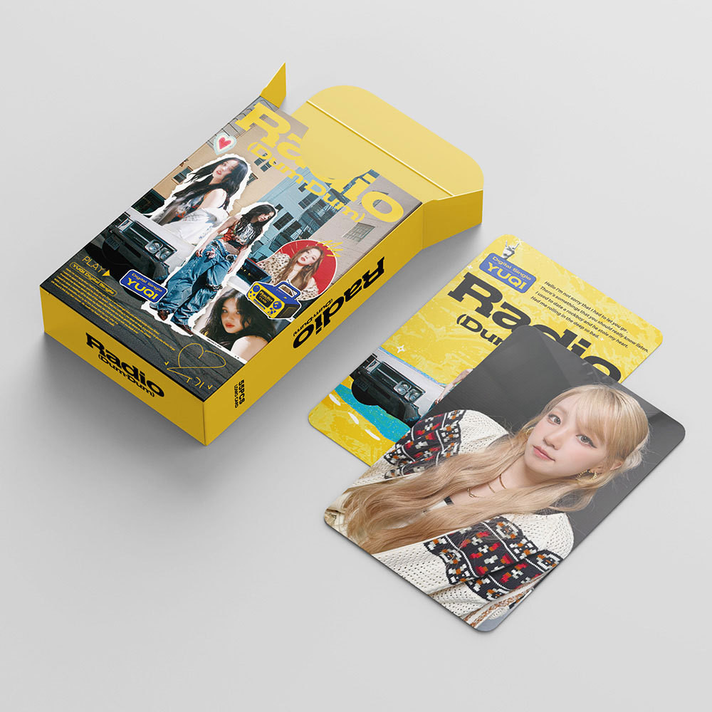 55pcs/box (G)I-DLE Album I FEEL Photocards Queencard Lomo Cards GIDLE QUEEN CARD Kpop Postcards LETA