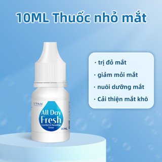  Dung dịch chăm sóc dưỡng ẩm Kính Áp tròng MCK1 UYAAI tiện lợi mang theo chất lỏng xả bảo vệ mắt nhỏ dung tích lớn 