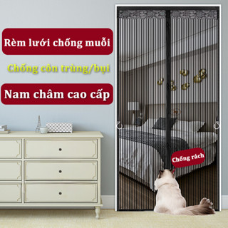 Rèm lưới chống muỗi, Rèm Cửa Từ Tính Chống Muỗi, Chống côn trùng/bụi, Dễ Lắp Đặt Không Cần Khoan Đục