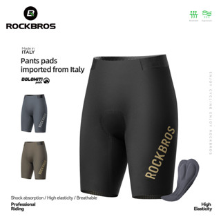 ROCKBROS Quần Short Đi Xe Đạp Liền Mạch MTB Đường Bộ Ý DOLOMITI Thoáng Khí Cho Nam