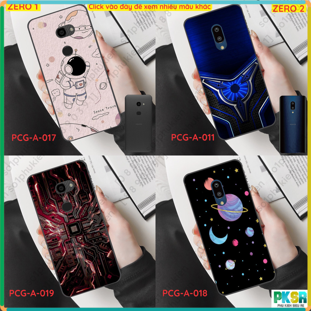 Ốp lưng Sharp Zero 1 (Aquos Zero1)/ SH M10/ Sharp Zero 2 (Aquos Zero2)/ SHV47/ SH 01M dẻo đen in hìn