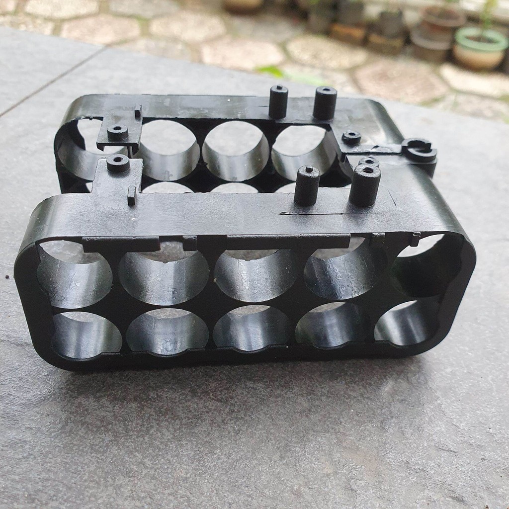 Khung Pin Makita 5s2p 5s3p - Lắp Cho Vỏ Pin Chống Sốc Sử Dụng Mạch Adapter