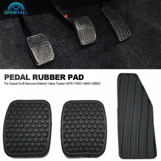 Openmall 3 Xe Phanh Ly Hợp Bàn Đạp Cao Su Miếng Lót Dành Cho Suzuki Swift Samurai Sidekick Vitara Tracker 49751-79001 49451-60B00 F2L6