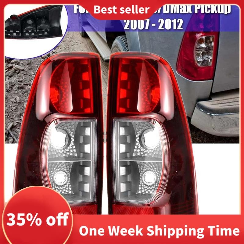 2 Chiếc Xe Phía Sau Đèn Hậu Phanh Đèn Đuôi Không Bóng Đèn Cho Isuzu Rodeo DMax Pickup 2007 2008 2009