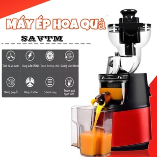 Máy Ép Chậm Cổ To, Máy Ép Chậm Công Suất 250W, Máy Ép Chậm Công Nghiệp SAVTM JE-35 Máy Ép Chậm Kinh Doanh Xay Sinh Tố
