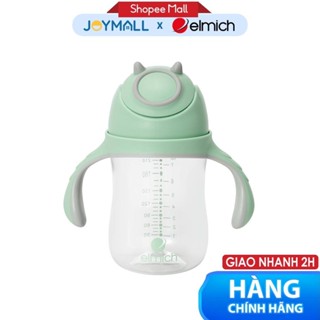 Bình Tập Uống Nước Cho Bé Elmich BabyCare EL8366 240ml, Hàng chính hãng, nhựa Tritan an toàn-JoyMall