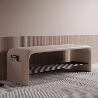 Ghế Thay Giày Cao Cấp Sang Trọng Nhẹ Nhàng, Ghế Có Thể Ngồi Ở Cửa, Ghế Có Giày, Tủ Giày, Ghế Cuối Giường Trong Phòng