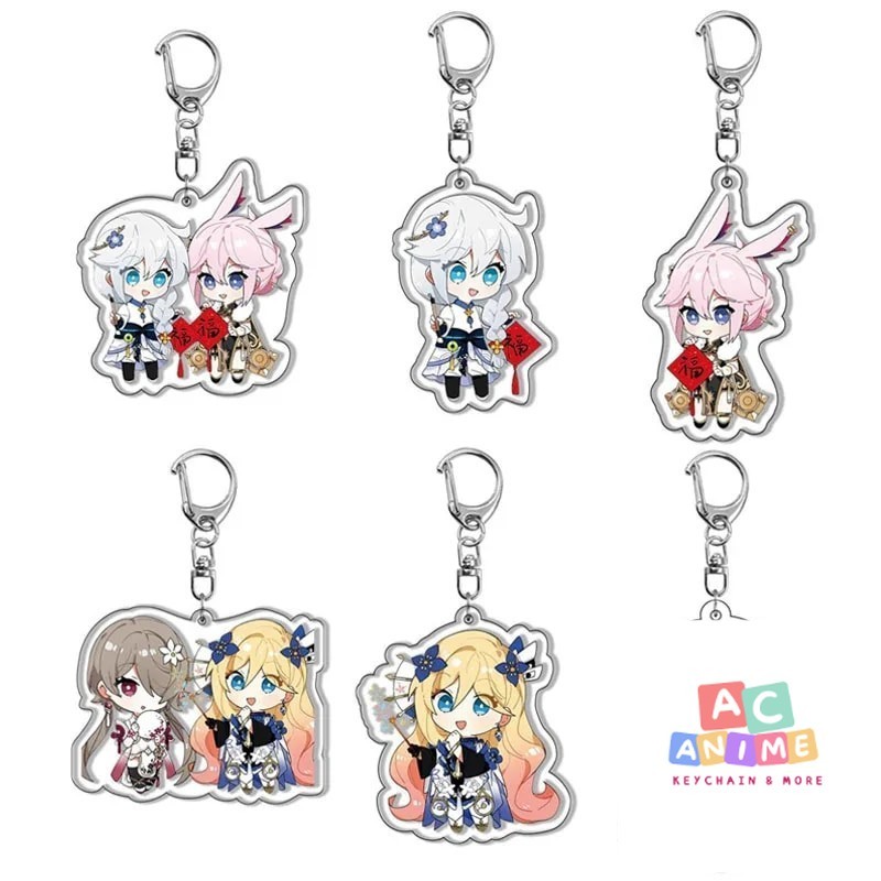 Móc khóa Honkai: Star Rail Kafka Bailu Blade Dan Heng Huohuo Argenti b06