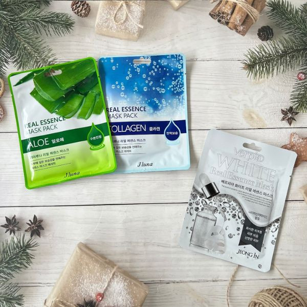 Mặt nạ Giấy Jluna Real Essence Mask Cấp Ẩm, Chống Lão Hóa 20ml