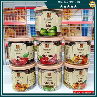 Tổng hợp các loại Ô Mai Mơ Dẻo Gừng Tiến Thịnh - Đặc Sản Hà Nội - Minh Lan Mart HN