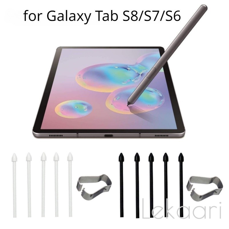 Đầu bút Stylus S cho Samsung Galaxy Tab S10 S9 S8 S7 FE S6 Lite Plus Ultra Pens Repalement Nibs Refill Bộ công cụ cho Tab T735 T733 P610 P615