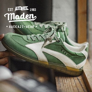 Thương hiệu MADEN mùa hè 2025 mới của Đức giày tập luyện nam lưới thoáng khí giày thể thao cổ điển Forrest Gump giày đế bệt hợp thời trang
