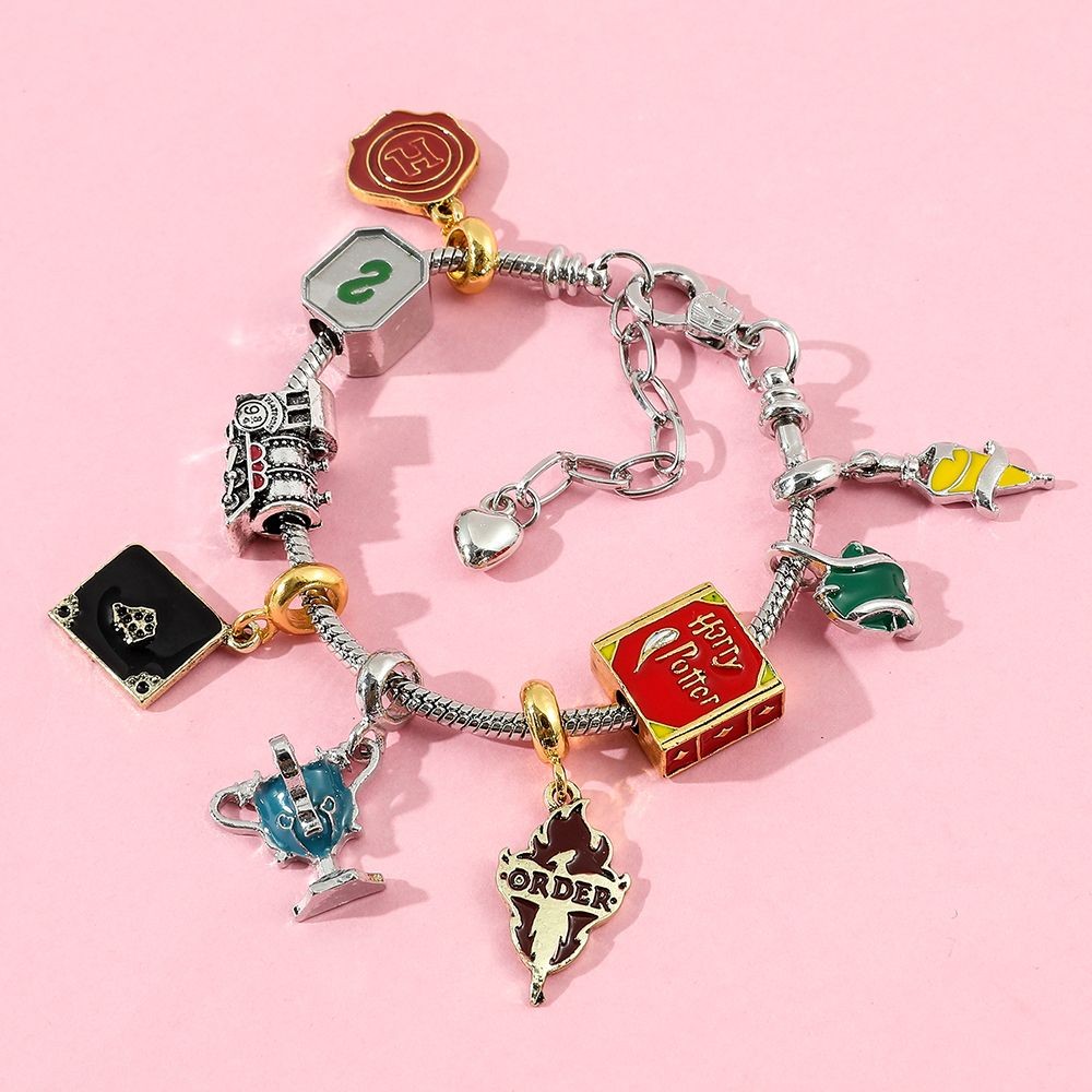 Châu Âu Mỹ Phim Harry Potter Harry Potter Harry Potter Harry Potter Chén Thánh Pandora diy Đính Hạt 