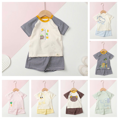 Bộ sơ sinh LITIBABY mềm mát mùa hè, size cho bé từ 9 tháng đến 36 tháng