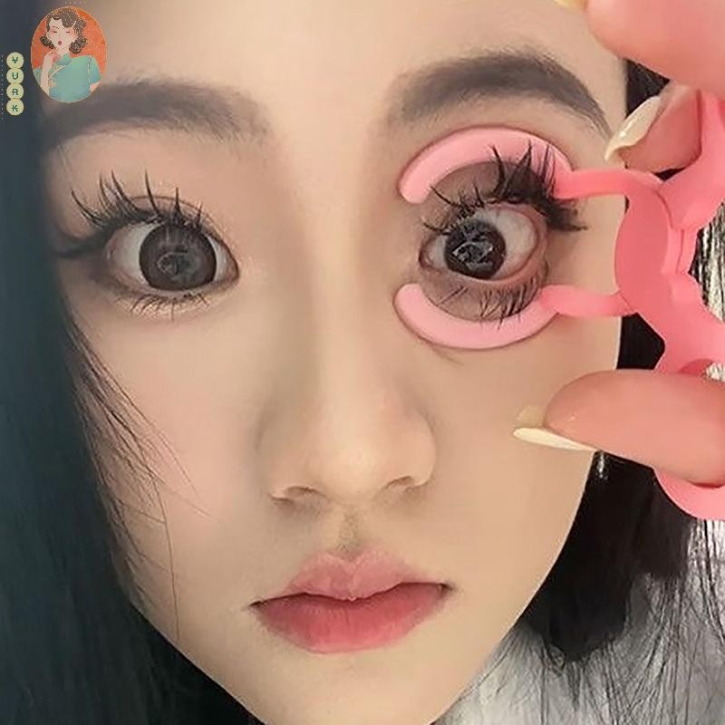 [VURK]Dụng Cụ Kẹp Làm Sạch Kính Áp Tròng Bằng Nhựa Mềm Cho Nữ vn