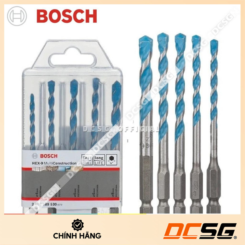 Bộ mũi khoan đa năng chuôi lục giác Hex-9 Bosch | DCSG Store