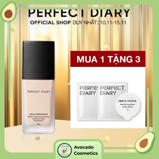 [ New, Không Box, Gốc ~300] PERFECT DIARY Kem Nền Dạng Lỏng Tone Sáng