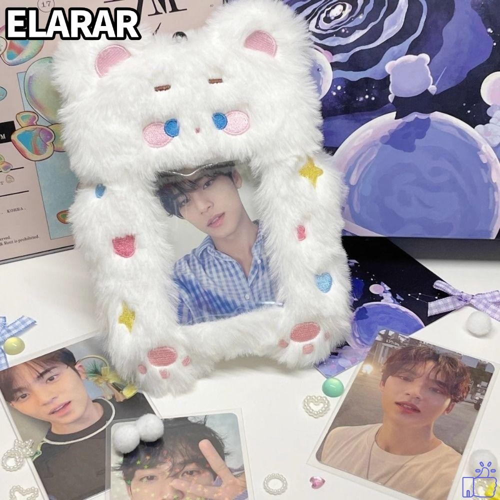 ELARA‌R Sang Trọng Photocard, Túi Móc Khóa Photocard Dễ Thương, Hình Ảnh Thần Tượng Vỏ Bảo Vệ Hoạt Hình Sinh Viên Đựng Thẻ Hình Ngôi Sao Hộp Đựng Thẻ Ảnh