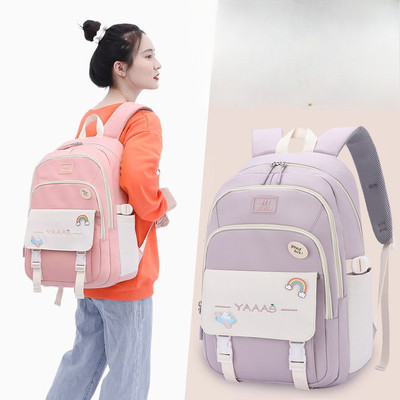 Balo thời trang phong cách Hàn Quốc dày dặn chống thấm nước dùng cho đi học, đi chơi - BEE GEE – BLTT9160