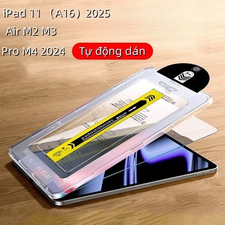  Kính Cường Lực Tự động dán Bảo Vệ Màn Hình Cho ipad Gen 11  A16 2025 Pro M4 M5 11′′ 13′′ 12.9′′ 10.9′′ Mini Air 7 6 5 M2 M3 