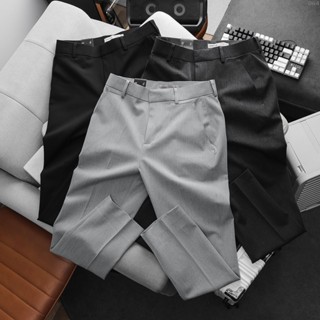 Quần Tây Nam ICONDENIM Straight Neutral Basic QTID0064