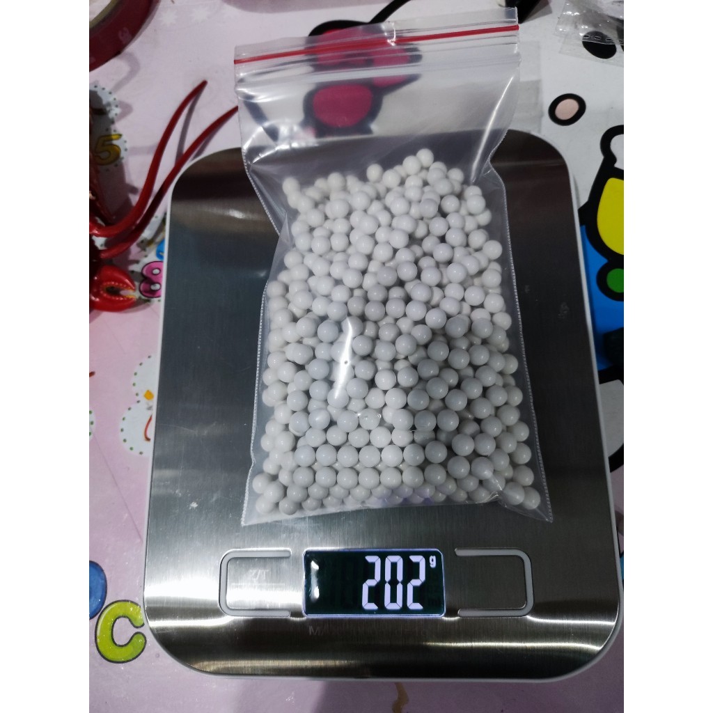 Hạt nhựa BB King 6mm các cỡ, dùng trang trí hồ cá, tiểu cảnh, gói 200gr