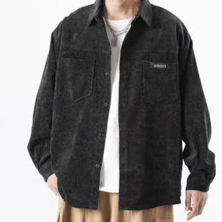 Áo khoác sơ mi dài tay thời trang cho nam nữ Simple áo khoác nam kaki from rộng Hàn Quốc áo khoác nam đẹp bomber jackets bigsize áo khoác bóng chày nam