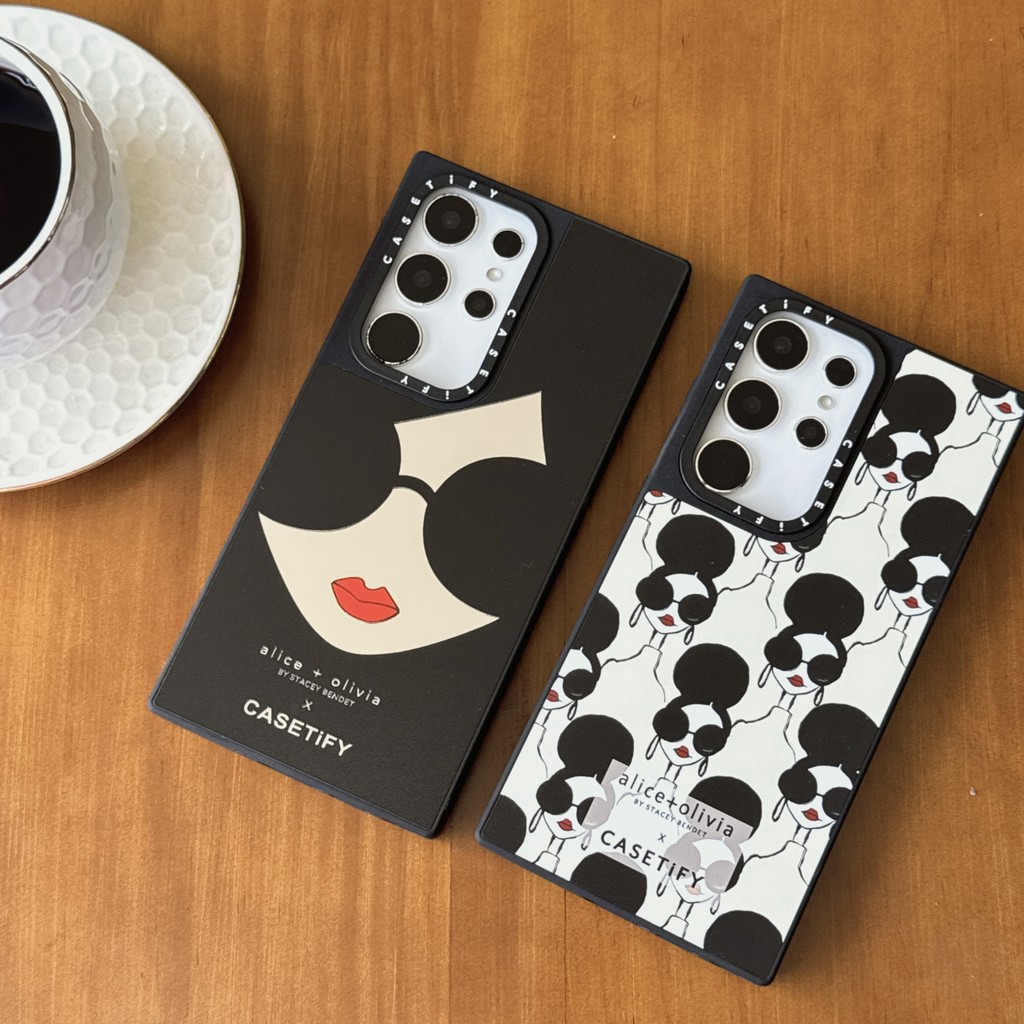 [Olivia girl] Ốp điện thoại gương từ tính CASETIFY thích hợp cho Samsung Galaxy S25 Ultra S24 Ultra 