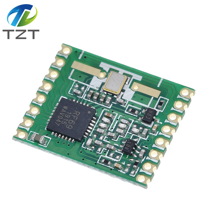 RFM69HW 868Mhz / 433Mhz / 915Mhz + 20dBm Bộ thu phát không dây HopeRF 868S2 Mô-đun cho điều khiển từ