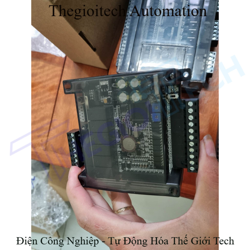 FK3U FX3U-14MR FX3U-14MT Mạch Board PLC Điều Khiển Công Nghiệp, 8 Vào 6 Ra 6AD 2DA RS485 RTC Tương T
