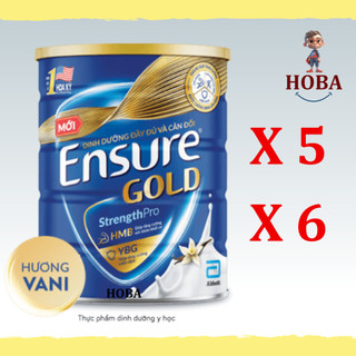   Combo 3,4,5,6  Sữa bột Ensure Gold hương vani  HMB  800g 