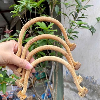 Combo 2 Cặp cầu góc tre bán nguyệt nối gắn sẵn tai chao mao