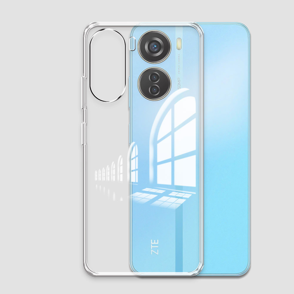 Dành Cho ZTE Libero 5G IV Ốp Lưng Silicon Mềm Trong Suốt Cho ZTE Libero 5G III Vỏ Điện Thoại Trong S