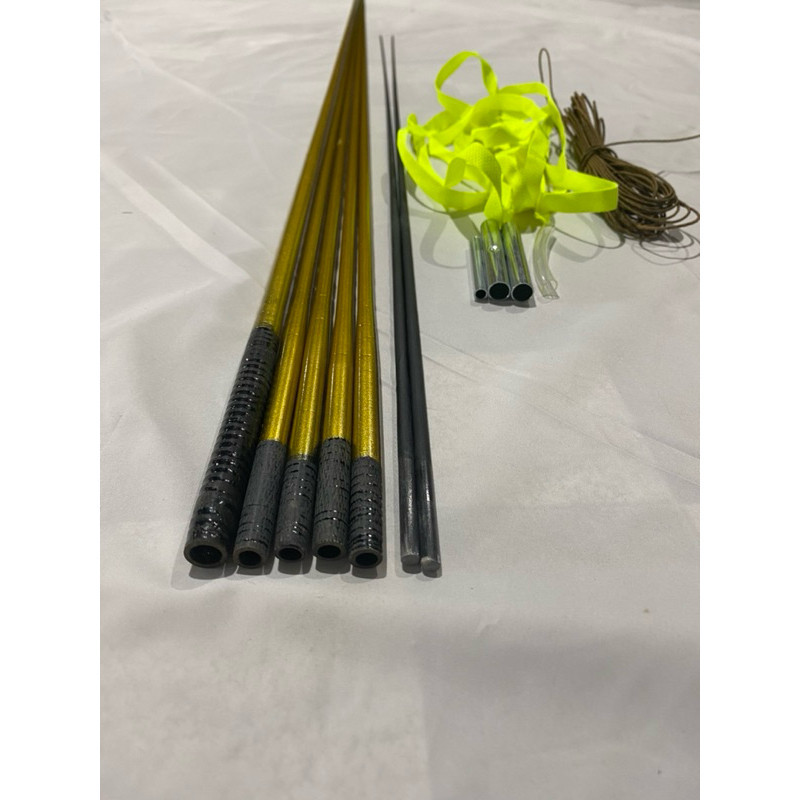 Combo tự làm diều 1m7 , 2m,(gồm 1nan cái ,4 nan cánh ,2 nan đuôi ,pass,tio,dây chặn,dây cuốn pass)