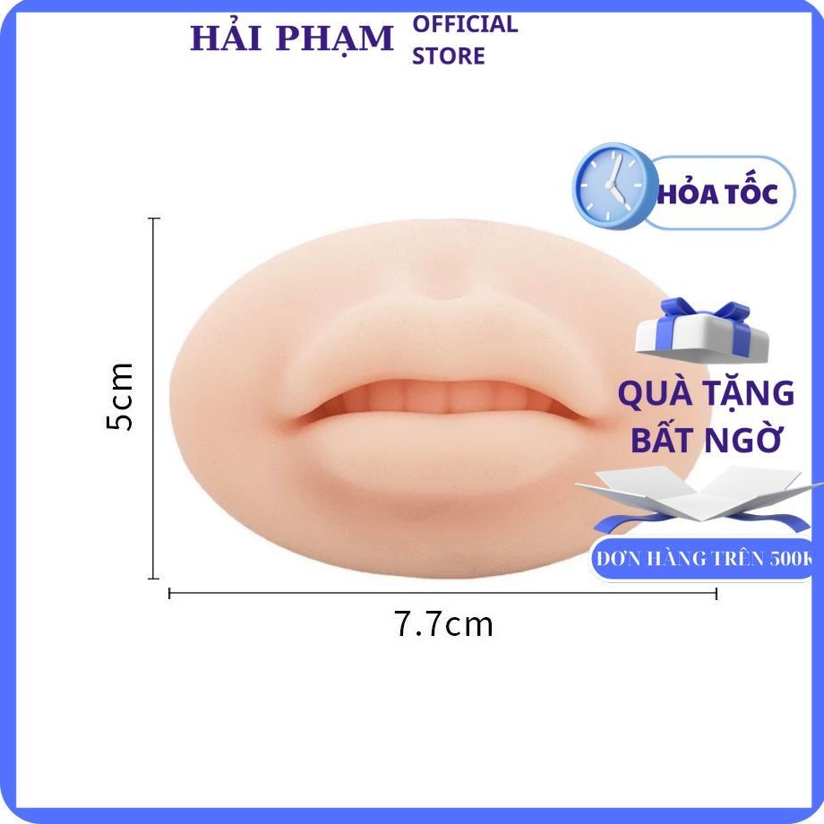 ]Môi Silicon 5D, Da Mày Silicon 5D Sử Dụng Tập Phun Xăm Thẩm Mỹ