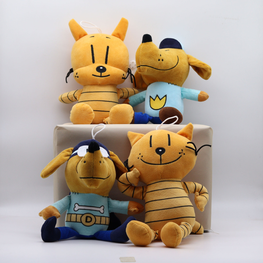 Dog Man 'S Plush Doll Suffing Toy Kids Anime Phim hoạt hình Ngày lễ và Quà tặng sinh nhật