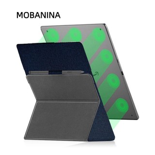 MOBANINA Flip Cover, Máy đọc sách điện tử từ tính tự động đánh thức / ngủ 10.2 "chống sốc, da chất lượng cao chống nước có khe cắm bút Vỏ bảo vệ cho Kindle Scribe 2022 / 2024