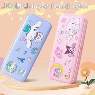 JKLLJ Bút Chì, Đồ Dùng Học Tập Kuromi Melody Hộp Bút Chì, Chuyên Nghiệp Cinnamoroll Pochacco Hoạt Hình Sinh Viên Văn Phòng Phẩm Túi Bảo Quản Văn Phòng Phẩm Văn Phòng Phẩm Văn Phòng