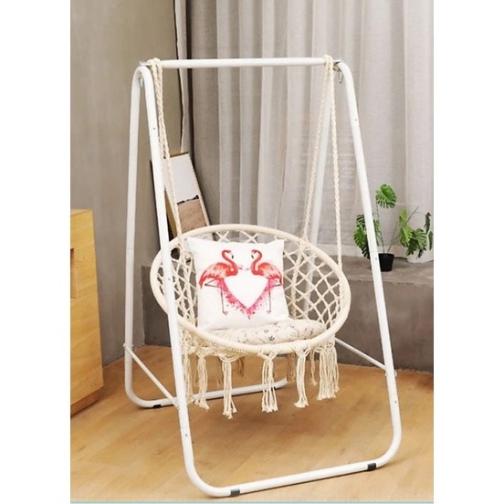 Xích đu treo JT Home Decor decor trang trí homestay, đọc sách thư giãn