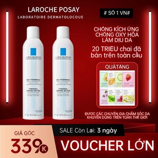 Xịt khoáng la roche posay xịt khoáng dưỡng ẩm larosche posay 300ml bảo vệ da cho da nhay cảm la roche posay chính hãng