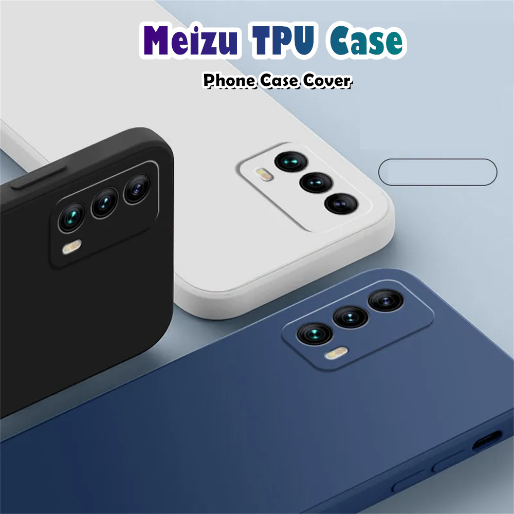[Phong cách cá nhân] Dành cho Meizu 17 / 18 / 20 / 21 18Pro / 20Pro / 21Pro Vỏ silicon Full Case Vỏ 