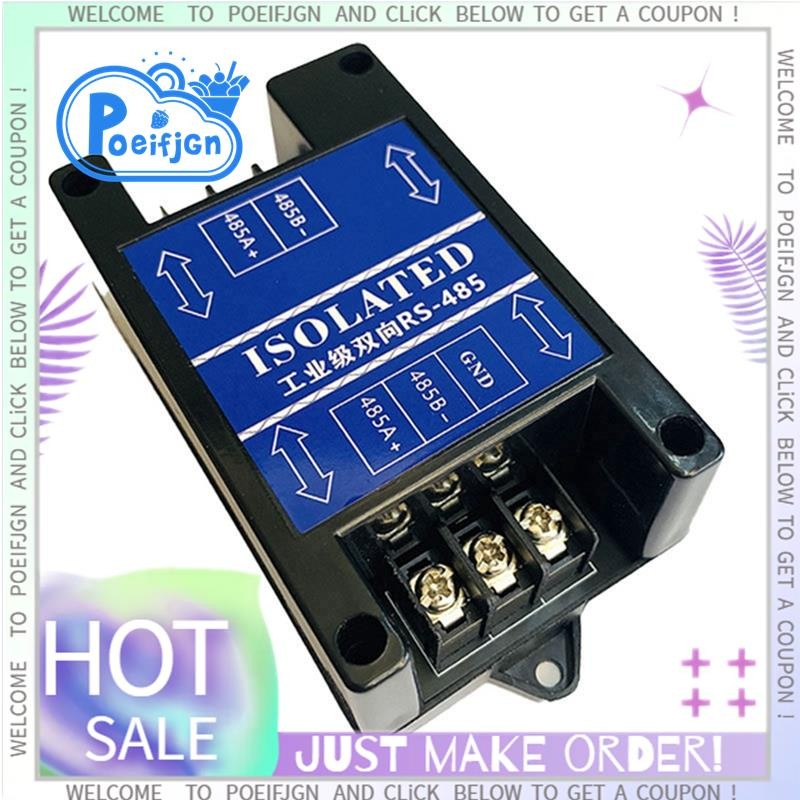 [Poeifjgn] Thiết bị chống nhiễu RS485 Bộ lọc 485 thụ động Bảo vệ dữ liệu RS485 Bộ cách ly dữ liệu tr