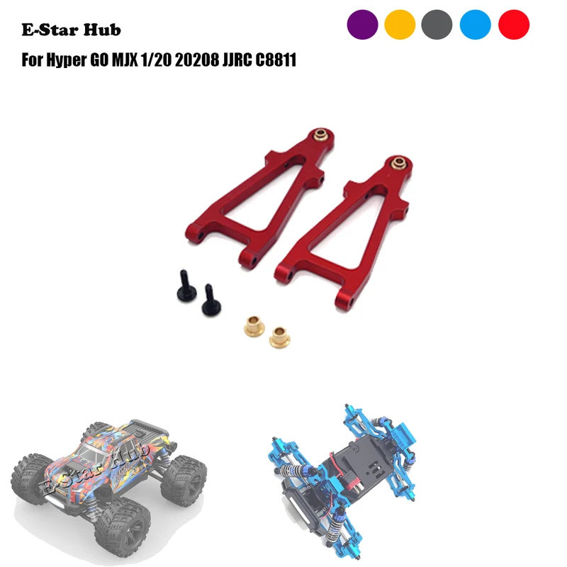 Phía Trước Tay Dưới Cho Hyper GO MJX 1 / 20 20208 JJRC C8811 OP Phụ Kiện Kim Loại Nâng Cấp Phần Rc M