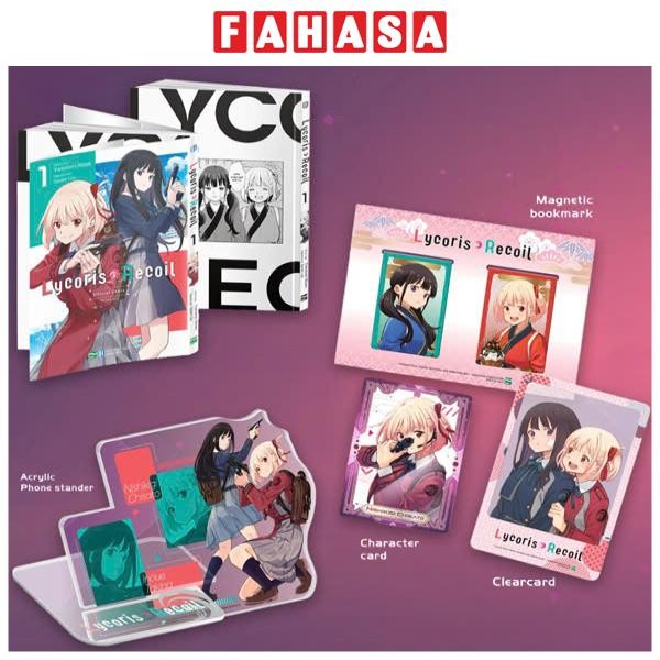 Sách - Lycoris Recoil - Tập 1 - Bản Sưu Tầm - Tặng Kèm Quà