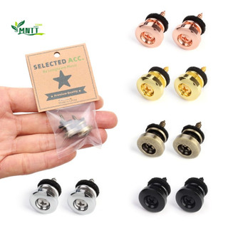 Mntt 2 Chiếc Dây Đeo Đàn Guitar Nút Khóa Đàn Ukulele Hoa Hồng